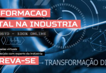 Estão abertas as inscrições para o evento 100% digital e ao vivo “Transformação Digital na Indústria”